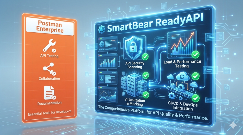 SmartBear ReadyAPI vs. Postman Enterprise：企業採購前的終極評比 (2025版)